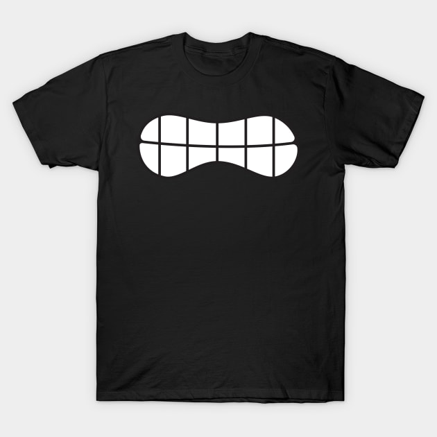 Gritty Smile (For Face Mask) T-Shirt by CKline